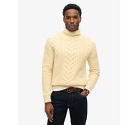 Superdry Mens The Merchant Store - Cable Roll Neck Jumper