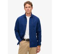 Superdry Mens The Merchant Store - Linen Blend Overshirt