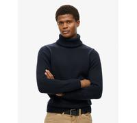 Superdry Merchant Roll Neck High Neck Sweater Blue 2XL Men