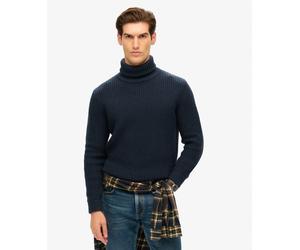 Superdry Mens The Merchant Store - Textured Roll Neck Jumper