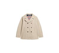 Superdry Merchant Twill Pea Coat Beige XL Man