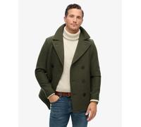 Superdry Mens The Merchant Store - Wool Blend Pea Coat
