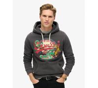Superdry Mens Tokyo Vintage Logo Graphic Hoodie