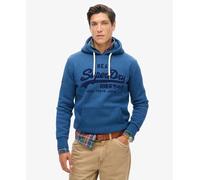 Superdry Mens Tonal Vintage Logo Hoodie