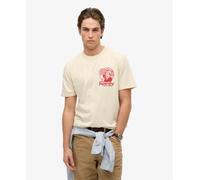 Superdry Trade Tools Loose Short Sleeve T-shirt Beige XL Men