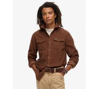Superdry Trailsman Cord Long Sleeve Shirt Brown 2XL Men