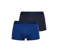 Superdry Men's Trunk Multi Double Pack, Bright Blue/Navy Marl, S