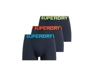 Superdry Mens Trunk Triple Pack Boxer Shorts - Eclipse Navy - XL