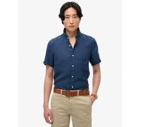 Superdry Mens Vacation Linen Short Sleeve Shirt