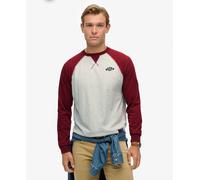 Superdry Mens 'Vintage Athletic Baseball Top' Long Sleeve T-Shirt