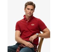 Superdry Vintage Athletic Short Sleeve Polo Red 2XL Men