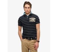 Superdry Vintage Athletic Short Sleeve Polo Blue L Men