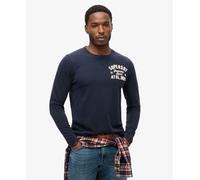 Superdry Mens Vintage Athletic Long Sleeve Top