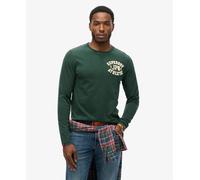 Superdry Mens Vintage Athletic Long Sleeve Top