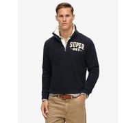 Superdry Mens Vintage Athletic Zip Half-Zip Jumper