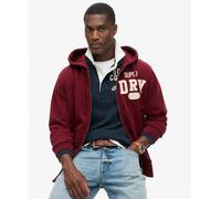 Superdry Mens Vintage Athletic Zip Hoodie