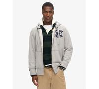 Superdry Mens Vintage Athletic Zip Hoodie