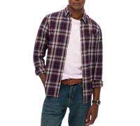 Superdry Mens Vintage Check Shirt Grace Check Navy