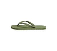 Superdry Mens Vintage Classic Flip Flop, Olive Khaki, Medium