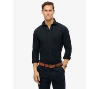Long sleeve shirt Superdry Vintage Destroy Pique Bleu L