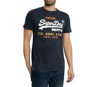 Superdry T shirt BI CALI RELAXED in Marine EU M
