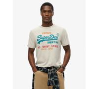 Superdry Cali Relaxed Fit Short Sleeve T-shirt Beige S Men