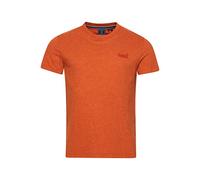 Superdry Men's Vintage Logo Emb Tee Business Shirt, Rust-orange mottled, S