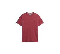 Superdry Essential Logo Embroidered T-Shirt - Red, Red, Size S, Men Red