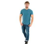 Superdry Men's Essential Logo Emb Tee T-Shirt, Alaskan Blue Marl, M