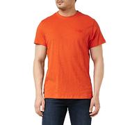 Superdry Men's Vintage Logo Emb Tee T-Shirt, Bright Orange Marl, M