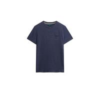 Superdry Men's Vintage Logo Emb Tee T-Shirt, Dark Indigo Blue Marl, XXL