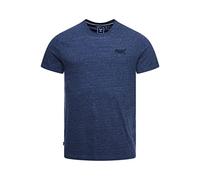 Superdry Men's Vintage Logo Emb Tee T-Shirt, Navy Marl, S