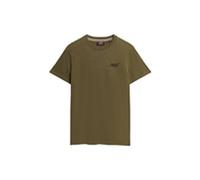 Superdry Men's Vintage Logo Emb Tee T-Shirt, Olive Fleck Marl, M