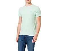 Superdry Men's Vintage Logo Emb Tee T-Shirt, Spearmint Marl, XXL