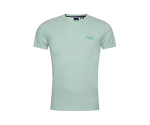 Superdry Men's Vintage Logo Emb Tee T-Shirt, Spearmint Marl, XXL