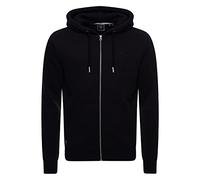 Superdry Men's Vintage Logo EMB Ziphood BB Hooded Sweatshirt, Black, XXL