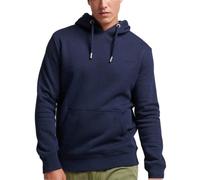 Superdry Mens Vintage Logo Embroidered Hoodie Rich Navy Marl