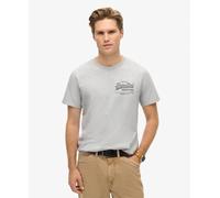Superdry Classic Vintage Logo Heritage Short Sleeve T-shirt White XL Man