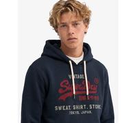 Superdry Mens Vintage Logo Heritage Relaxed Hoodie