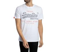 Superdry Vintage Logo Heritage Relaxed T-Shirt-White, White, Size 2Xl, Men White