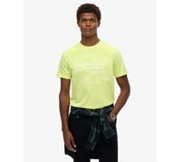 Superdry Vl Neon Relaxed Short Sleeve T-shirt Yellow S Men