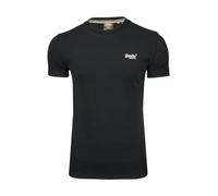 Superdry for man. M1012078A Essential T-shirt black (M), Casual, Cotton, Short sleeve