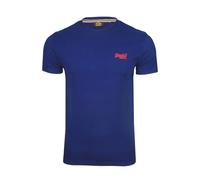 Superdry Vintage Logo Embroidered Short Sleeve T-shirt Blue L Men