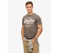Superdry, T.Shirt VL Workwear Relaxed Tee, M1012110A, Vintage Black, S, Men