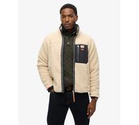 Superdry Mens Vintage Retro Full Zip Fleece