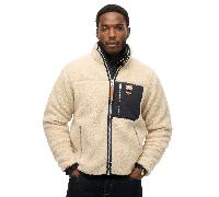 Superdry Mens Vintage Retro Full Zip Fleece