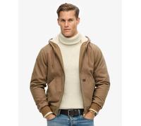 Down jacket Superdry Bomber à capuche Vintage Workwear Marron 2XL