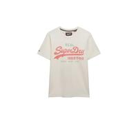 Superdry Vintage Logo Classic Short Sleeve T-shirt Beige M Men
