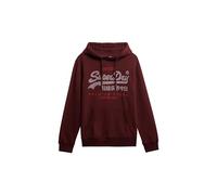 Superdry Mens VL Duo Classic Hoodie (UK, Alpha, S, Regular, Regular, Port Red)