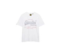 Superdry Vl Heritage Relaxed Short Sleeve T-shirt White S Men